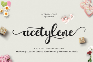 Acetylene Script: A Modern Calligraphy Font with a Classical Soul