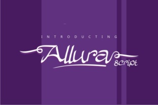 Allura Script: A Modern Calligraphy Font for Creative Projects