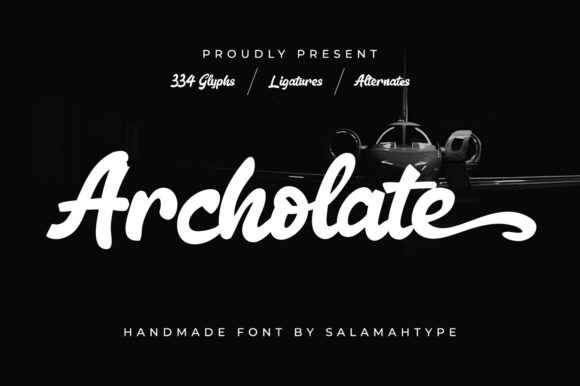 Archolate Script: Bringing Elegant Flow to Your Designs
