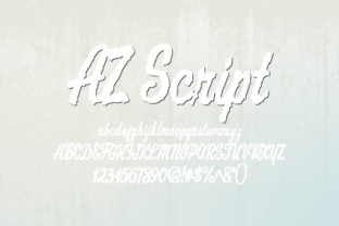 AZ Script: Embrace the Raw, Hand-Drawn Vibe
