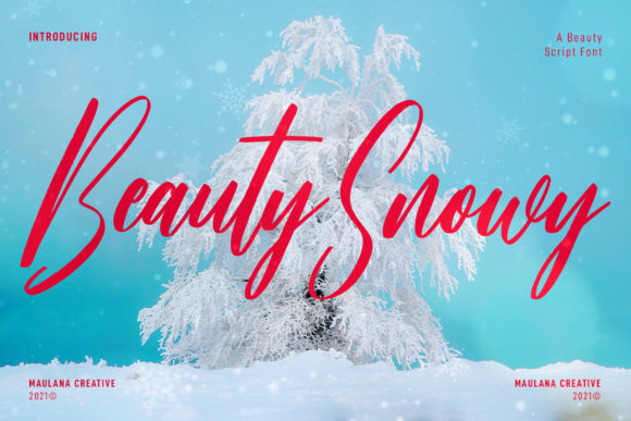 Beauty Snowy Script: A Designer's Guide to This Expressive Font