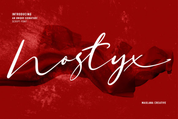 Discovering Nostyx Script: Where Modern Elegance Meets Creative Freedom