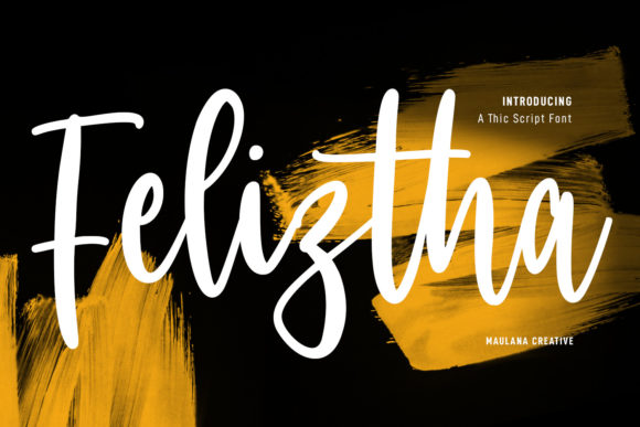 Elevate Your Designs with Feliztha Script