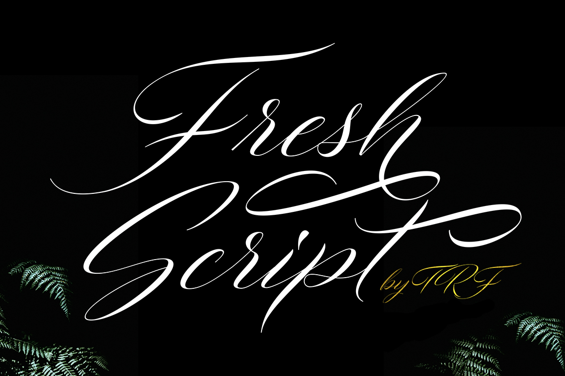 Fresh Script: The Handwritten Font for Modern Brands
