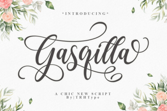 Gasqilla Script: Bringing Handwritten Charm to Your Designs