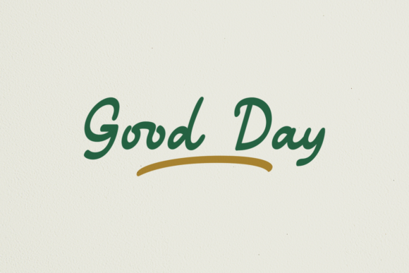 Good Day Script: Infusing Warmth into Modern Design