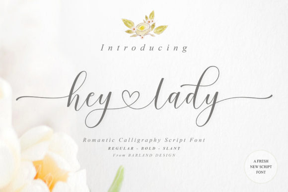 Hey Lady Script: Adding Authentic Charm to Your Designs