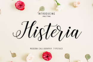 Histeria Script: A Dynamic Font for Modern Design