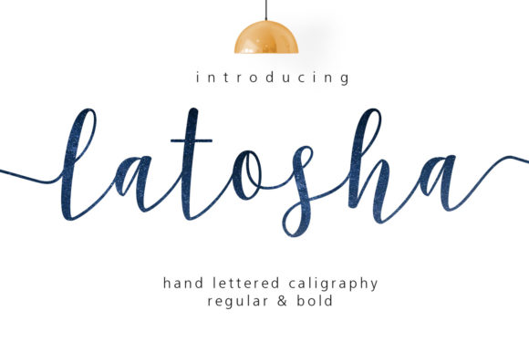 Latosha Script: The Modern Handwritten Font for Creative Brands