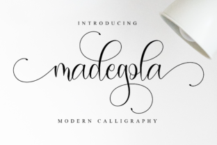 Madegola Script: A Modern Twist on Romantic Typography