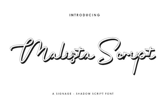Malista Script: The Romantic Handwritten Font for Modern Projects