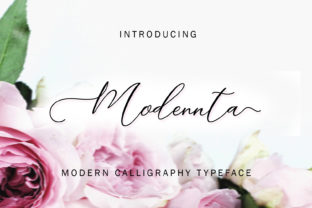 Modennta Script: A Modern Typeface for Elegant Branding