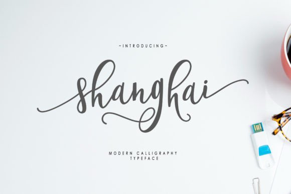 Shanghai Script: A Blend of Modern Elegance and Handwritten Charm