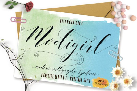 Unlock Creative Potential with Modigirl Script Font
